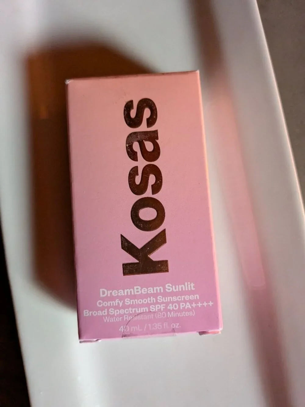 Kosas DreamBeam SPF 40 PA++++ | Sunlit Golden Glow